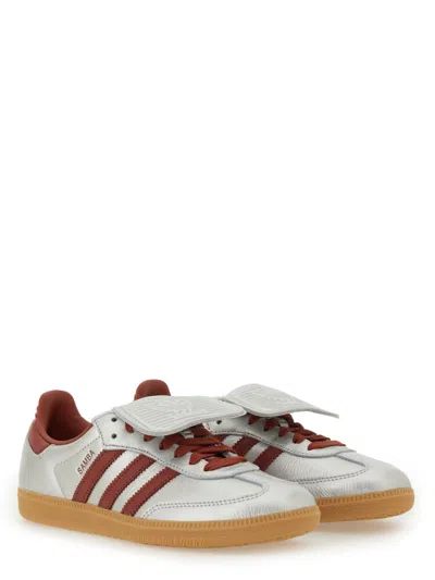 Adidas Originals Samba Lt Sneakers In Silver Leather