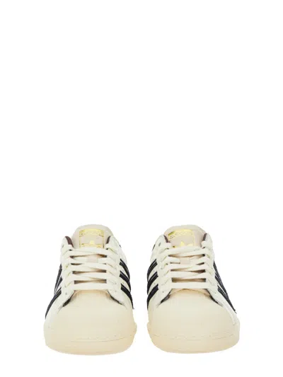 Adidas Originals Crocodile-effect Three-stripe Trainers