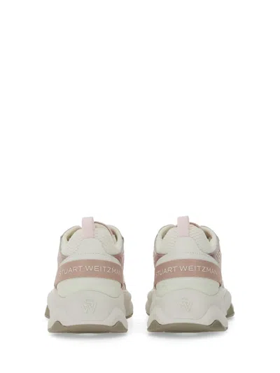 Stuart Weitzman Sw Trainer In White