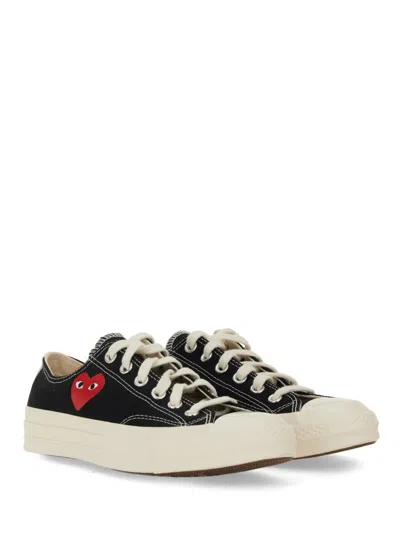Comme Des Garcon Play X Converse Sneaker With Logo