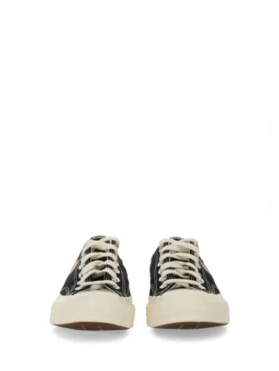 Comme Des Garcon Play X Converse Sneaker With Logo