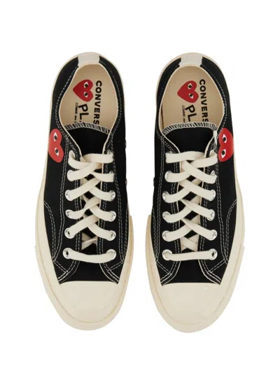 Comme Des Garcon Play X Converse Sneaker With Logo