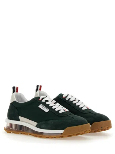 Thom Browne Translucent-sole Leather Sneakers