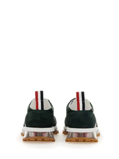 Thom Browne Translucent-sole Leather Sneakers