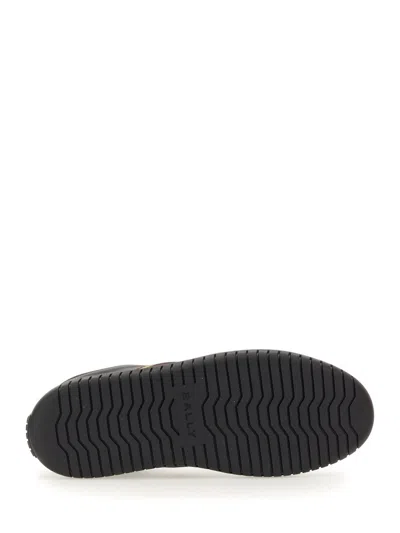 Bally Parrel Stripe-detailing Sneakers In Black