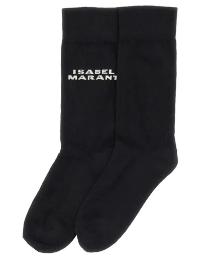Isabel Marant Dawi Socks In Black