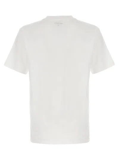 Carhartt Short Sleeve Solar Chrome C-logo T Shirt White In White
