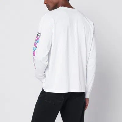 Brain Dead Packing Up Long-sleeved T-shirt In White