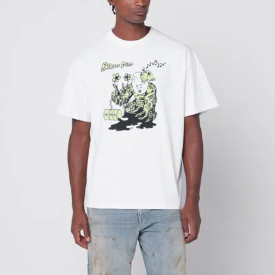 Brain Dead Scrambled Head Graphic T-shirt