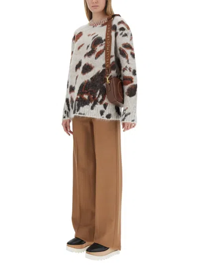 Stella Mccartney Horse Brushed Jaquard Jumper In Multi