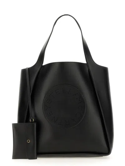 Stella Mccartney Square Tote Bag With Logo