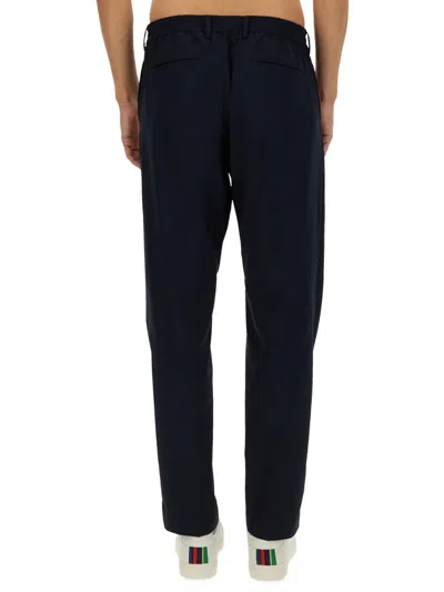 Paul Smith Straight Leg Trousers With Elastic Waistband