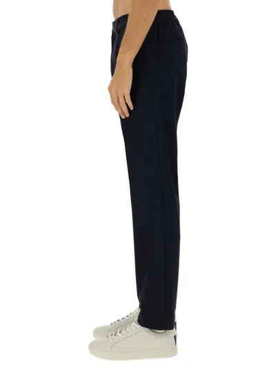 Paul Smith Straight Leg Trousers With Elastic Waistband