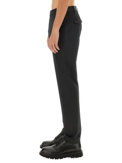 Pt Torino Straight Leg Pants In Black