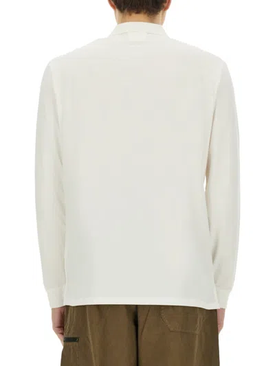 C.p. Company C. P. Company Polo With Logo In White