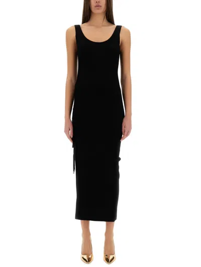 Michael Kors Stretch Wool Blend Camisole Dress
