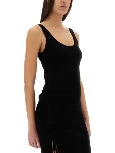 Michael Kors Stretch Wool Blend Camisole Dress