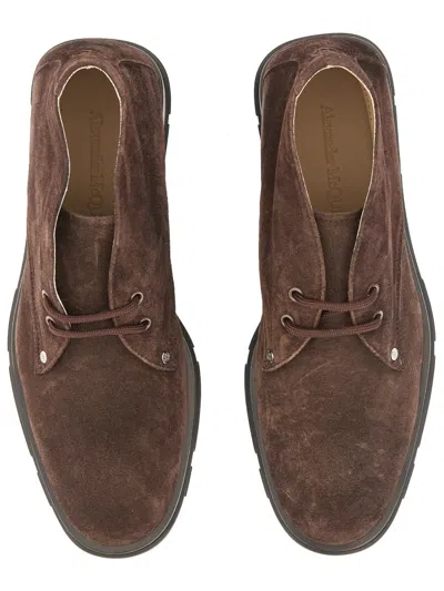 Alexander Mcqueen Suede Boot