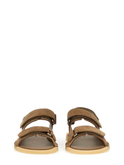 Dolce & Gabbana Touch-strap Suede Sandals