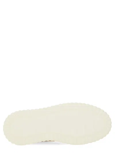 Hogan Low-top Suede Sneakers With Perforated Detailing
