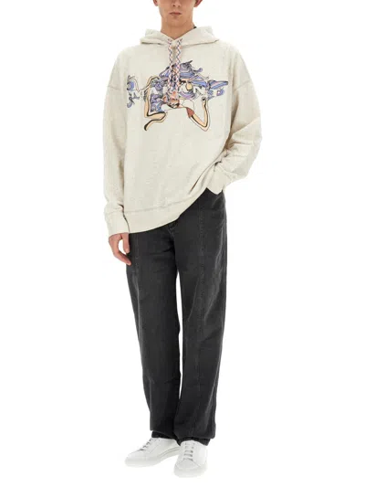 Isabel Marant Sweatshirt "milanz" In White