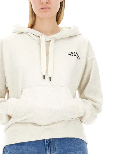 Isabel Marant Sylla Hoodie In White