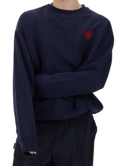 Family First Heart Sweatshirt