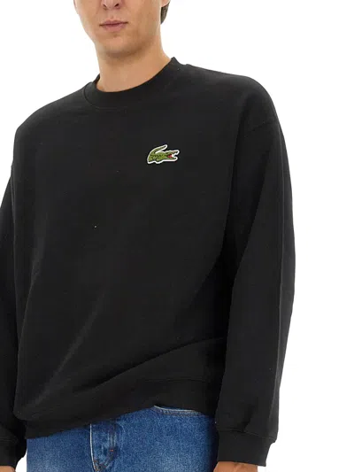 Lacoste Sweatshirt In Black