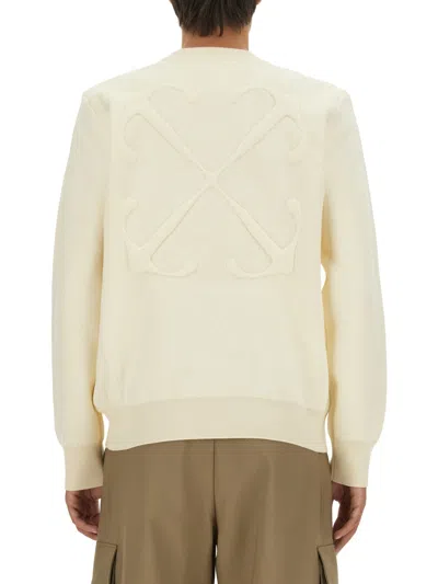 Off-white Sweatshirt With Logo