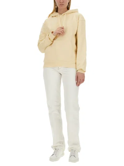 Jacquemus Hooded Sweatshirt 'the Emb In Neutral