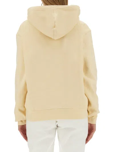Jacquemus Hooded Sweatshirt 'the Emb In Neutral