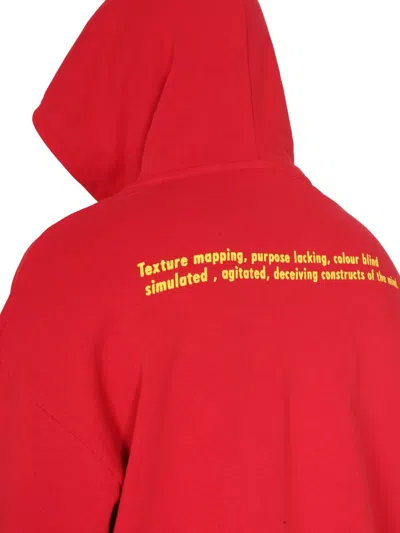 Raf Simons Ghost Print Cotton Hoodie