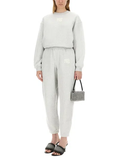 Alexander Wang Foundation Sweatshirt In Gray