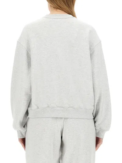 Alexander Wang Foundation Sweatshirt In Gray