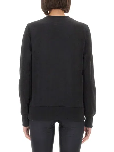 Versace Jeans Couture Sweatshirt With Logo In Black