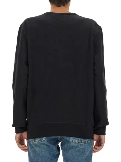 Alexander Mcqueen Alexander Mc Queen Sweatshirt With Embroidered Logo In Black