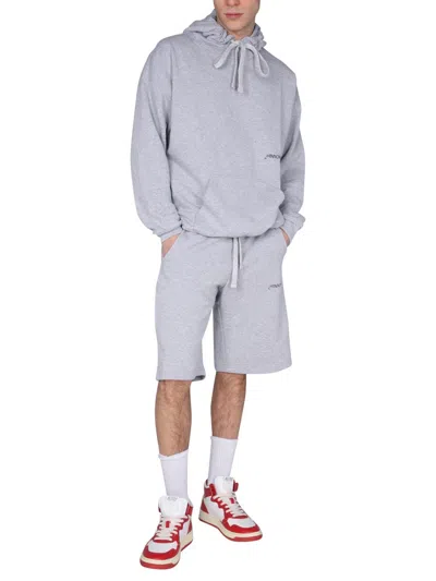 Hinnominate Sweatshirt With Logo In Gray