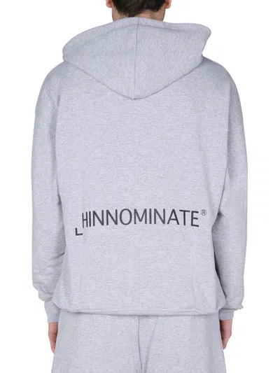 Hinnominate Sweatshirt With Logo In Gray