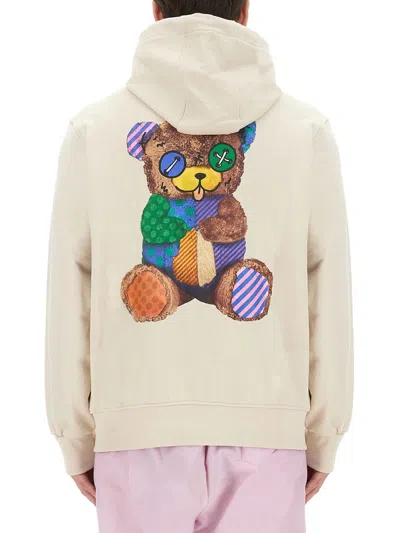 Barrow Sweatshirt With Logo In Neutral