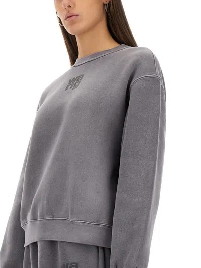 Alexander Wang Essential Terry Crew Sweatshirt