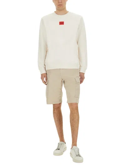 Hugo Boss Sweatshirt Hugo Men Color White In White