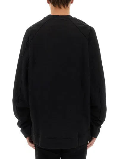Versace Jeans Couture Sweatshirt With Logo In Black