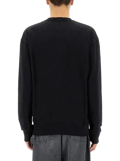 Jw Anderson Men Sweatshirt With Logo In Black