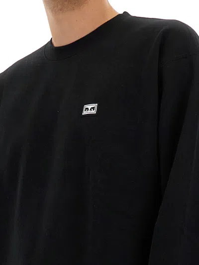 Obey Logo-patch Sweatshirt