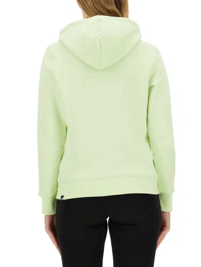 The North Face Sweatshirt With Logo In Green