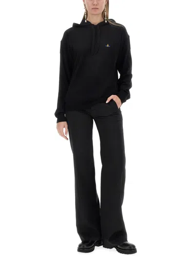 Vivienne Westwood Sweatshirt With Logo Unisex In Black