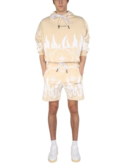 Vision Of Super Sweatshirt With Paisley Pattern In Pink