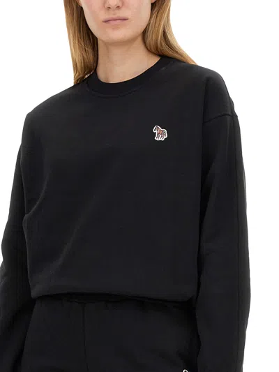 Ps By Paul Smith Ps Paul Smith Sweatshirt With Zebra Patch
