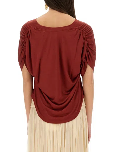 Isabel Marant Women's Emmanuela T-shirt In Brown