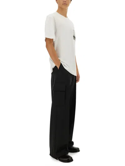 Helmut Lang Skyline Postcard Tee In White